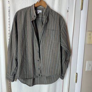 Vintage Ron Chereskin Collar-less Men's Shirt